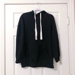 🧥 Oversized Black Zara Hoodie (S)